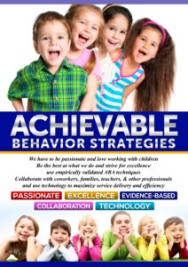 Achievable Behavior Strategies core values poster
